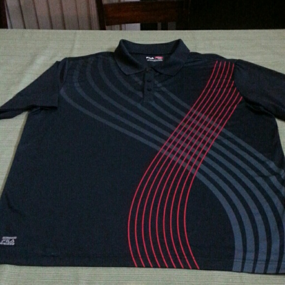 FILA SPORT GOLF PERFORMANCE TOP GOOD CONDITION - Picture 5 of 8